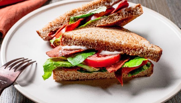 Vegan “BLT” Sandwich (Low Fat)